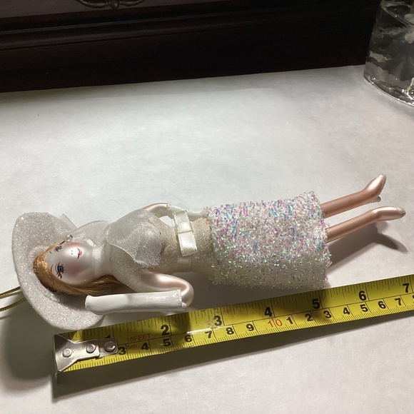 Doll hanging ornament full of glitz and glam DOLLS OF ELEGANCE. COLLECTION - Picture 4 of 9